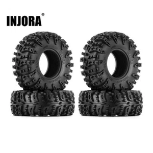 INJORA 1.3 Tires Swamp Claw 70*27mm S5 Mud Terrain for TRX4M FCX24 SCX24 - Picture 1 of 9