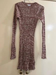 COTTON ON - LADIES KNIT L/SLEEVE DRESS - SIZE S - LIKE NEW! - Picture 1 of 3