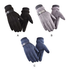 Men Winter Glove Portable Thermal Free Size Warm Keeping Biking Gloves