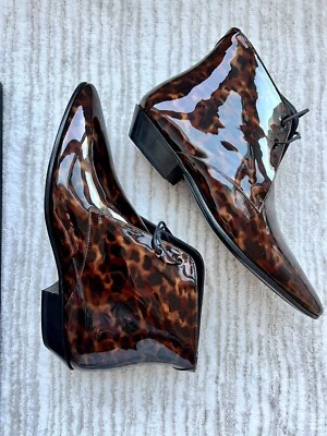 NUEVO CON ETIQUETAS BOTINES SAINT LAURENT YSL CHAROL OTOÑO DISEÑADOR LUJO TALLA 36/6 Foto 1 de 4