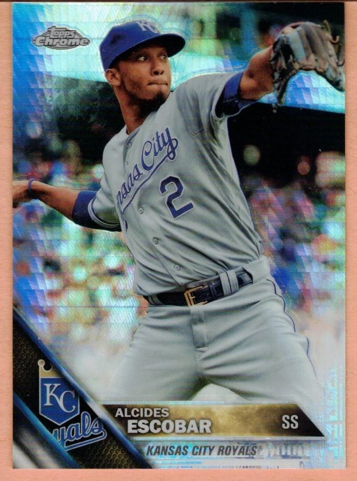 Alcides Escobar 2016 Topps Prism Refractor - Image 1 of 1