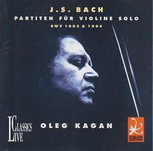 CD: Johann Sebastian Bach / Oleg Kagan - Partiten für Violine Solo, 1997