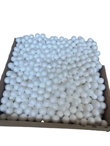 Polybälle JOB SET GROSSKAUF x800 Polystyrolschaum Pop Up Köder Handwerk 15 mm Kuchen - Bild 1 von 2