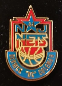 NBA 1993 -Dominic "DC" Coleman - New Jersey Nets ~ Commemorative Lapel Pin - Picture 1 of 1