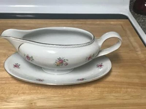 VERY RARE Gravy Boat with Attached Underplate WIG20 by Winterling - Bavaria - Picture 1 of 1