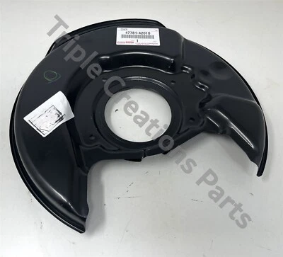 4778142010 Genuine Toyota Cover Disc Brake Dust Front RH 47781-42010 OEM - Image 1 of 3