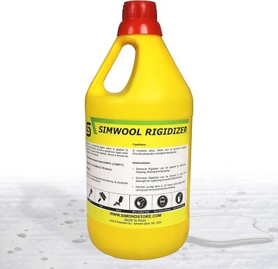 SIMOND STORE Simwool Rigidizer - Coating for Ceramic Fiber Blanket - 1 Gallon