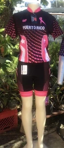 Cycling Suit Woman’s P.R. Pro Cancer ( Pink/black) Sz:L - Picture 1 of 5