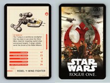 Rebel Y-Wing Fighter - Star Wars Rogue One 2016 Top Trumps Card