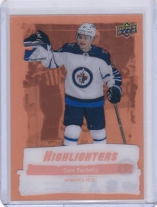 COLE PERFECTTI 2022-23 CUBIERTA SUPERIOR 2 RESALTADORES ACETATO #HL-1 JETS - Imagen 1 de 1