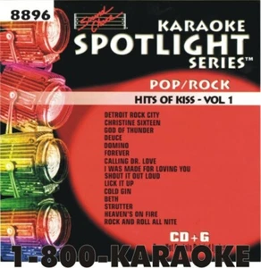 SOUND CHOICE KARAOKE KISS GREATEST CD+G SC8896 RARE/HARD TO FIND 15 SONG cdg - Picture 1 of 2