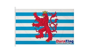 LUXEMBURG ZIVILFLAGGE (150 cm x 90 cm) DURAFLAGGE mit CLIPS / HAKEN - Bild 1 von 6