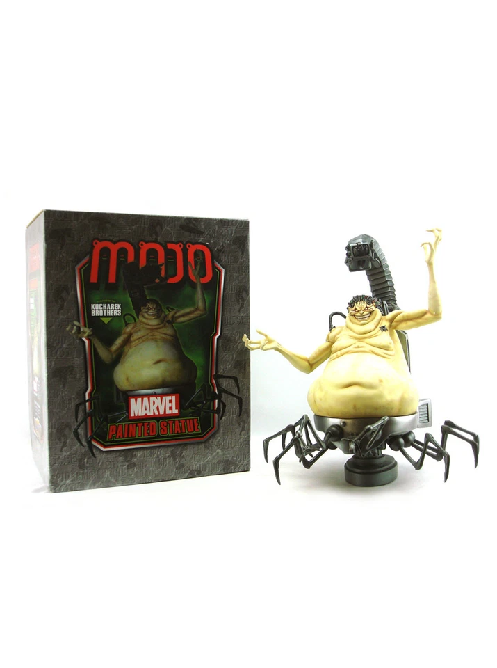 Estátua Bowen Designs Mojo Marvel amostra 349/350 X-Men Kucharek esculpida nova na caixa - Imagem 1 de 4