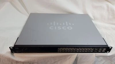 Cisco sf300-24mp 24 Port 10/100 POE Ethernet Switch with Rackmount Ears ONLY - Image 1 of 4
