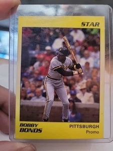 STAR Bobby Bonds ERROR Promo Pittsburgh Rare Never Seen ANOTHER One Blank Back - Picture 1 of 6