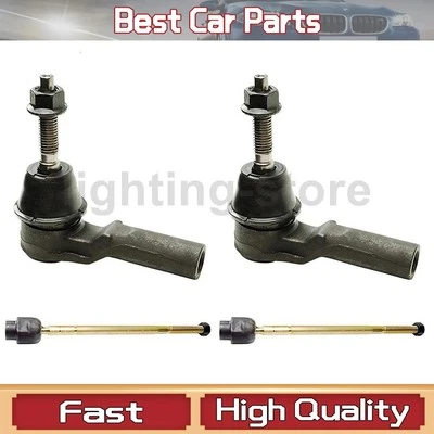 4 Front Inner Outer Tie Rods Ends Fits Chevrolet Lumina 3.1L 3.8L - Image 1 of 4