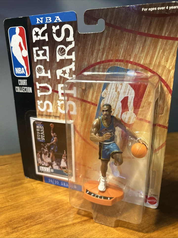 Figura Grant Hill NBA Court Collection Super Stars 98/99 Temporada Pistones Nuevo en Paquete Foto 1 de 4