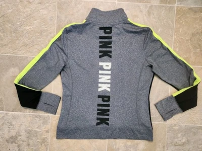 PINK Ultimate Pullover 1/4 Zip Womens Size Large Foto 1 de 4