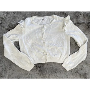 Epic Threads Girls Cardigan Sweater Ruffles Buttons XLarge - Picture 1 of 8