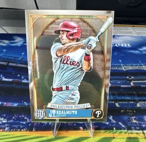 2021 Topps Gypsy Queen J.T. Realmuto Chrome Box Topper Parallel Phillies #72 - Picture 1 of 2