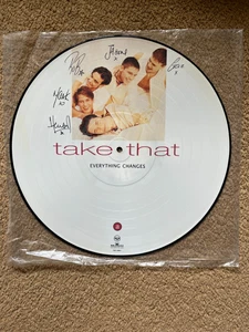 Take That - Everything changes - Picture Disc LP - Mint/Unplayed - 1995 - 74321 - Picture 1 of 3