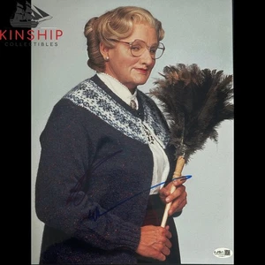 Foto firmata Robin Williams 11x14 JSA COA rara attore auto Mrs Doubtfire B2075 - Foto 1 di 1