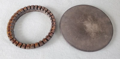 Anillo y tapa de cabeza de quemador de estufa DACOR (de 30" de doble gama de horno de combustible) OEM Foto 1 de 4