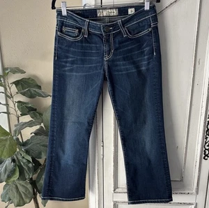 Buckle BKE Payton Capri Jeans 26 Blue Denim Women's 23" inseam - Picture 1 of 10