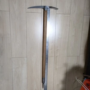 Vintage Haesler Eispickel Made in 1940 Holzschaft Classic Alpine Gear Swiss Made - Bild 1 von 6
