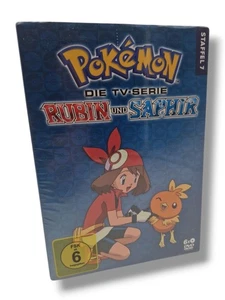 ⚡Pokemon Die TV Serie Rubin Und Saphir Staffel 7 Anime DVD Sealed NEU⚡ - Bild 1 von 13