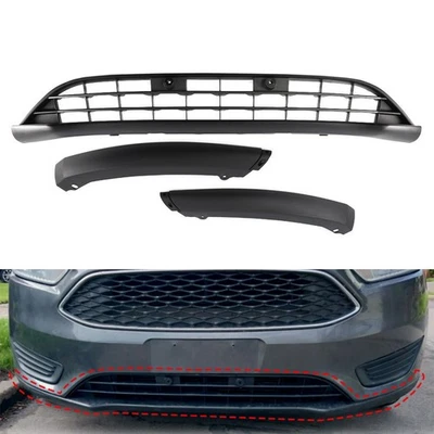 US Front Bumper Lower Grille F1EZ17626 FO1095266 For Ford Focus 2015-2019 Foto 1 de 4