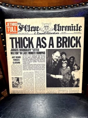 Jethro Tull - Thick As A Brick Vinyl LP [1972] MS 2072 - Image 1 of 4