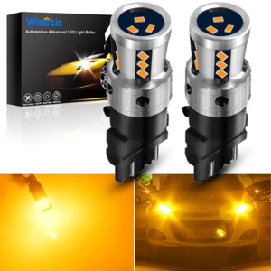 Bombillas de luz LED Winetis 3156 3157 4157 CANBUS antihiper flash ámbar - Imagen 1 de 12