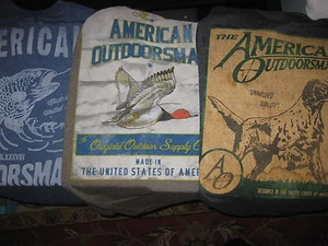 NWT  AMERICAN OUTDOORSMAN ATHLETIC T-SHIRT MULTI COLORS/SIZES MADE IN USA - Picture 1 of 32