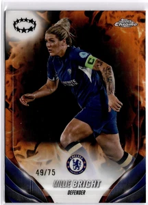 Millie Bright 2023-24 Topps Chrome Women's Inferno Refractor #70 Chelsea #49/75 - Picture 1 of 2