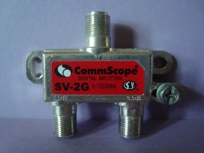 NEW CommScope Digital Splitter SV-2G 5-1002MHz - Image 1 of 3