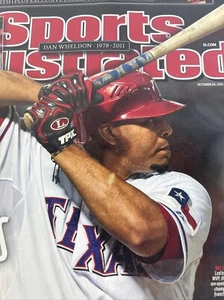 Rangers' Nelson Cruz World Series 2011 Sports Illustrated Full Issue 76 Pages - Picture 1 of 7