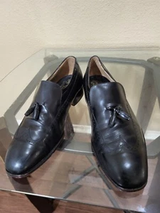Johnston & Murphy Men's Black Shoes.size 10 EEE/E. Cond.is V.Gd. - Picture 1 of 7