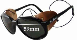 SFx Ersatz-Sonnenbrillengläser passen zu Bolle L.L.Bean Glacier - 59 mm breit - Bild 1 von 26