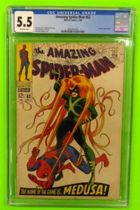 Amazing Spider-Man #62 CGC 5.5 Off-White Pages Marvel Comics 1968 - Picture 1 of 3