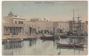 Tunisia; Bizerta, The Old Port PPC, Unposted, c 1910's - Picture 1 of 2