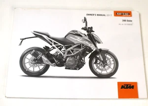 Genuine 2017-On KTM 390 Duke Various English Owners Manual - Picture 1 of 19