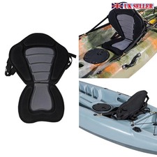 Deluxe Seat Padded Sit on Top Kayak/canoe Adjustable Ergonomic Pack Backrest UK