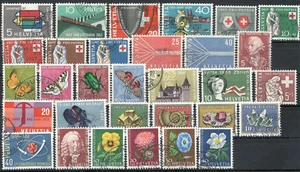 Schweiz 637 - 667 gestempelt ME 53 (845197) - Bild 1 von 1