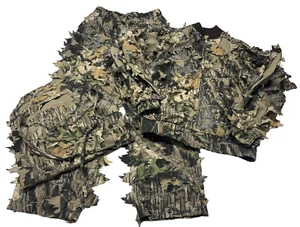 Cabela's Herren Ghillie Blatt Jagd Duft Lok Camouflage Jacke Hose Anzug Set Größe MD - Bild 1 von 7