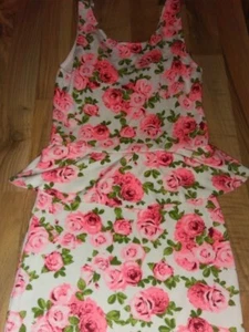 Edles schickes Romantikkleid Divided Blümchen 34-36 34 xs xs-s - Bild 1 von 3