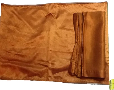 CRATE AND BARREL NAPKINS & PLACEMATS (SEVEN SETS) COPPER COLOR 21423D - Image 1 of 4