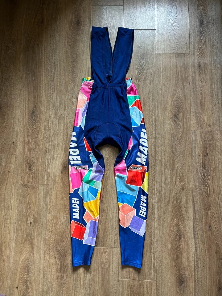 Pantalones Santini SMS MAPEI 2002 para hombre 2XL vintage raros retro Foto 1 de 4