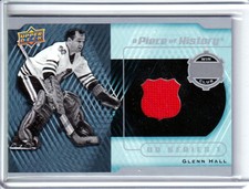 2016-17 Upper Deck A Piece of History 300 Win Club #300GH Glenn Hall JERSEY