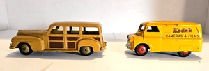 Dinky Toys No. 480 Bedford Kodak Van & 27f Plymouth Estate Wagon - Picture 1 of 6